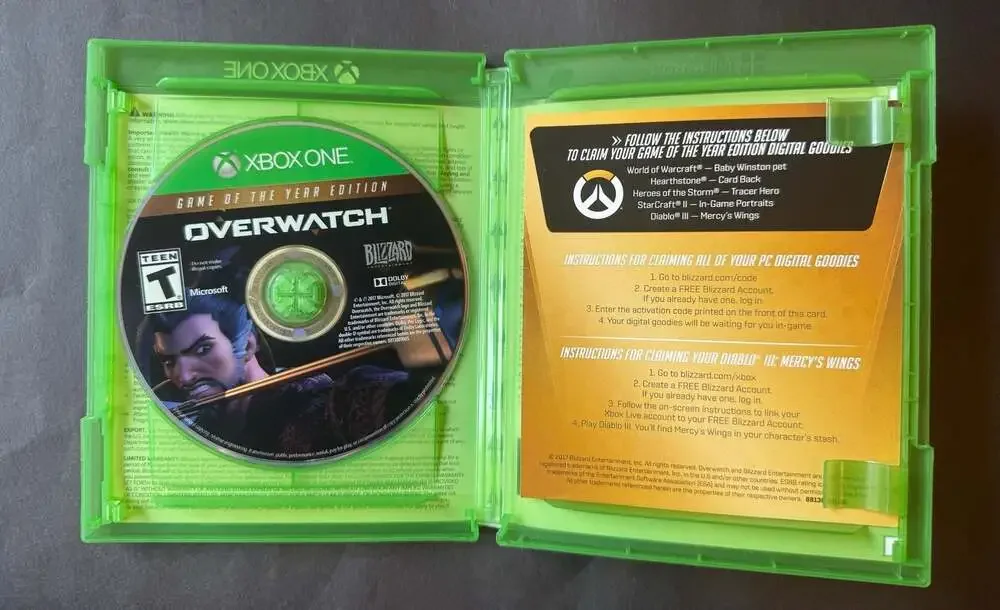Blizzard overwatch game